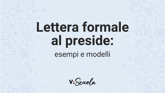 Lettera formale al preside: esempi e modelli