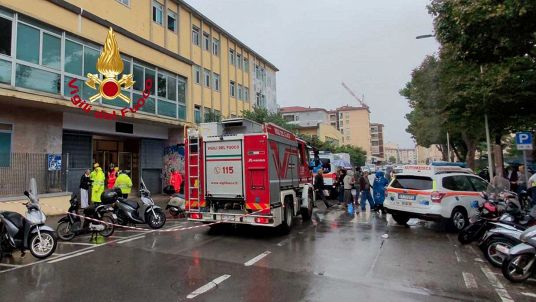 Lesioni all'edificio che ospita il Liceo Scientifico di Firenze