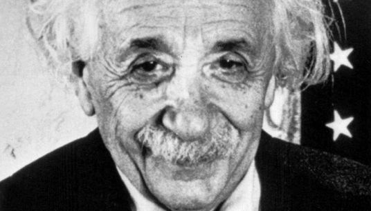 Lo scienziato Albert Einstein