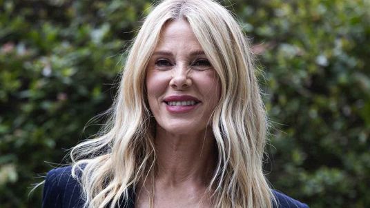 La conduttrice italiana Alessia Marcuzzi