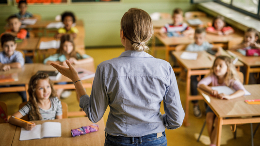 Lezioni frontali a scuola