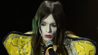 Lucio Corsi a Sanremo 2025