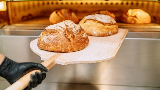 Pane nel forno