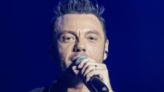 Il cantante Tiziano Ferro