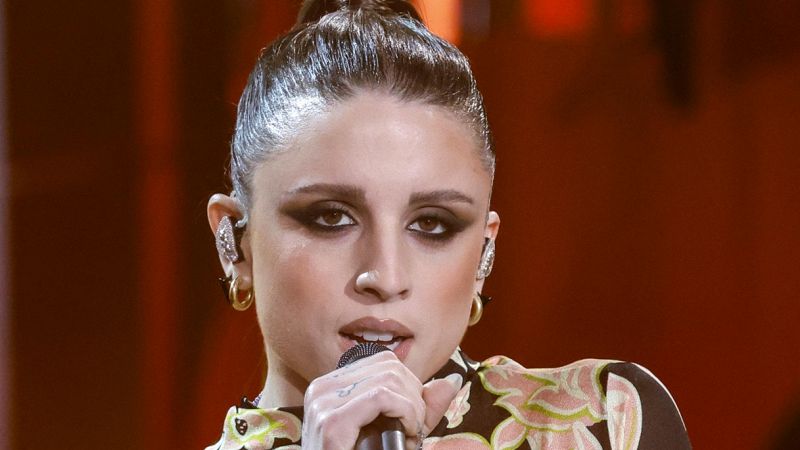 La cantante Angelina Mango