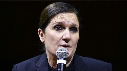 La stilista italiana Maria Grazia Chiuri