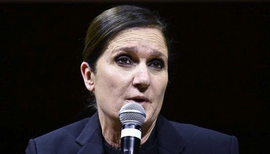 La stilista italiana Maria Grazia Chiuri