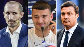 Giorgio Chiellini Alessandro Buongiorno e Massimo Oddo