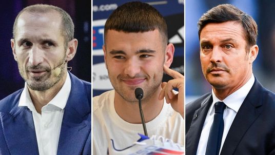 Giorgio Chiellini, Alessandro Buongiorno e Massimo Oddo