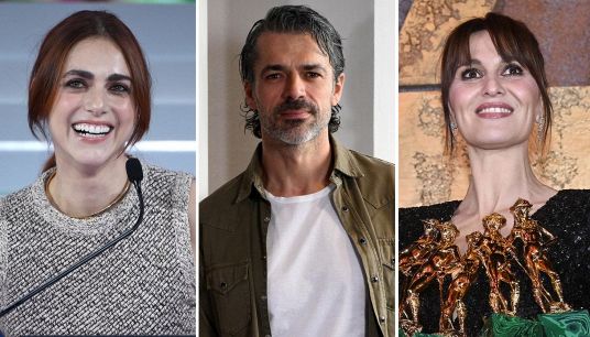 Miriam Leone, Luca Argentero e Paola Cortellesi