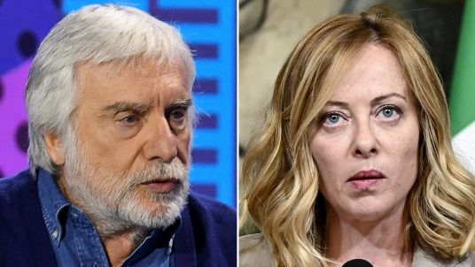 Paolo Crepet e Giorgia Meloni