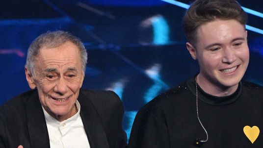 Roberto Vecchioni e Alfa a Sanremo 2024