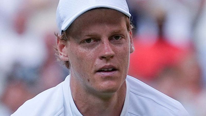 Il tennista italiano Jannik Sinner
