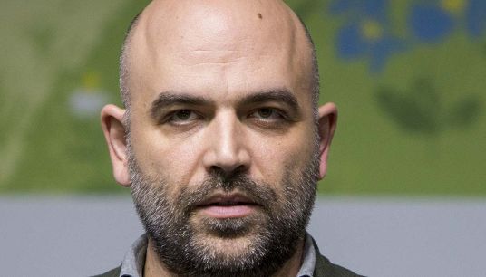 Lo scrittore Roberto Saviano