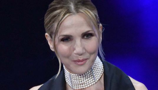 La conduttrice Lorella Cuccarini