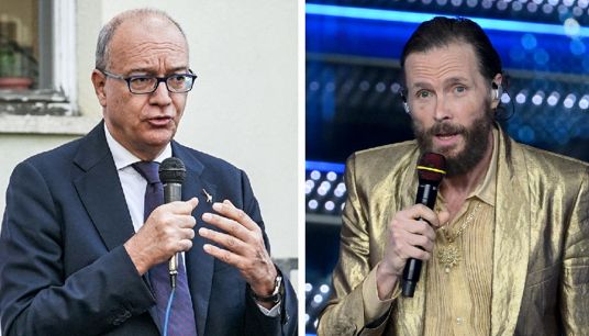 Giuseppe Valditara e Jovanotti