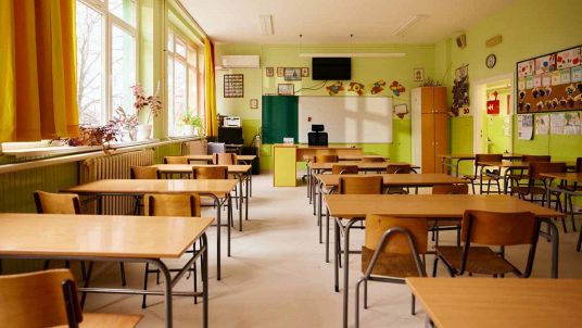 Classe di una scuola elementare