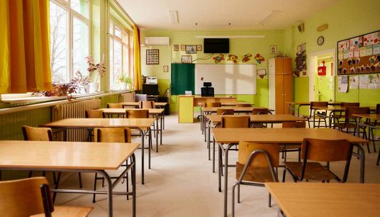 Classe di una scuola elementare