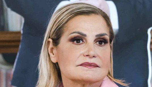 La conduttrice Simona Ventura