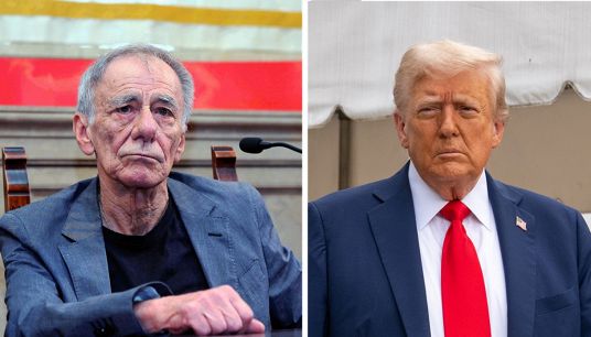 Roberto Vecchioni e Donald Trump