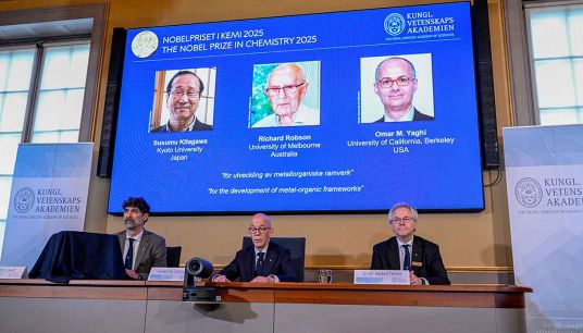 Premio Nobel 2025 per la Chimica