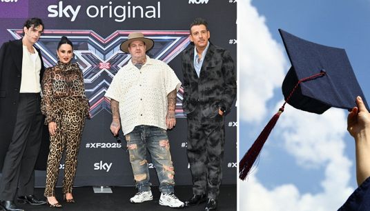 Concorrente laureando a X Factor