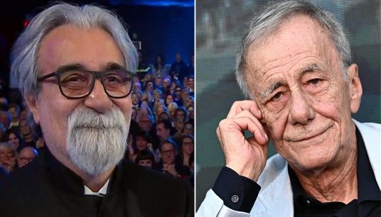 Roberto Vecchioni e Beppe Vessicchio