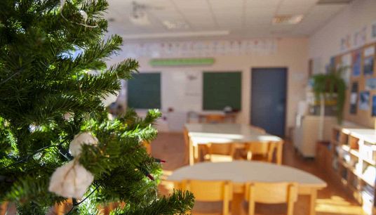Scuole chiuse per le vacanze di Natale 2025