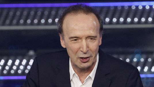L'attore Roberto Benigni