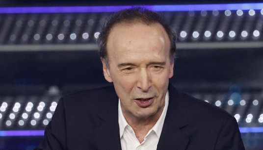 L'attore Roberto Benigni