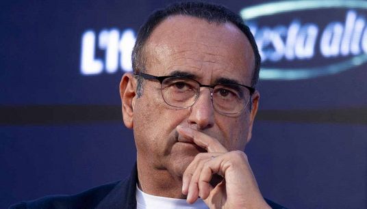 Il presentatore Carlo Conti