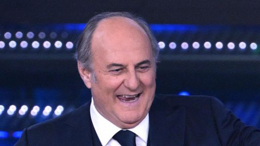 Il presentatore italiano Gerry Scotti