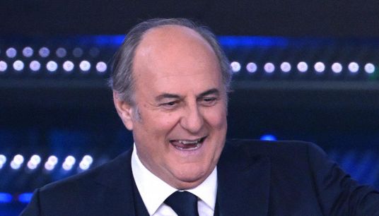 Il presentatore italiano Gerry Scotti