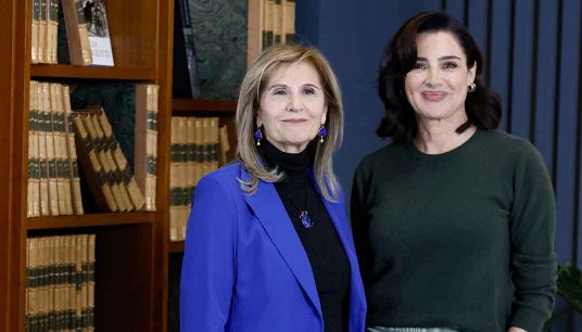 Luisa Ranieri con Eugenia Carfora