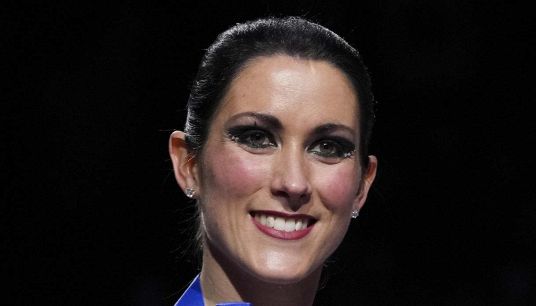 La pattinatrice francese Charlène Guignard