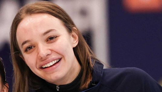 La pattinatrice di short track Chiara Betti