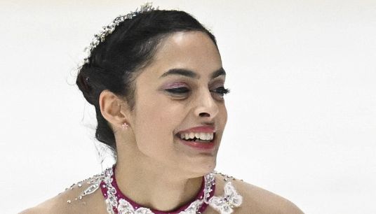 La pattinatrice Madeline Schizas