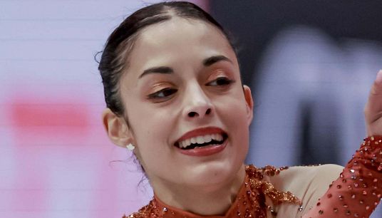 La pattinatrice canadese Madeline Schizas