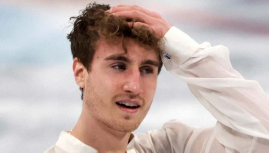 Il pattinatore italiano Matteo Rizzo