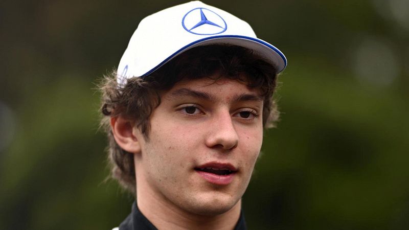 Il pilota italiano Andrea Kimi Antonelli