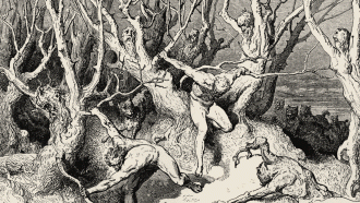 Canto XIII Inferno La selva dei suicidi