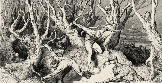 Inferno, Canto XIII: La selva dei suicidi