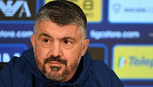 L'allenatore Gennaro Gattuso