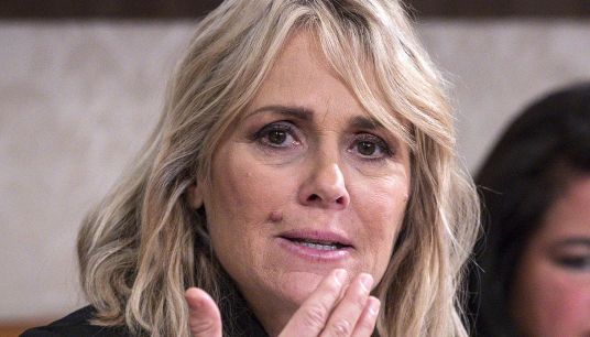 La giornalista Federica Sciarelli
