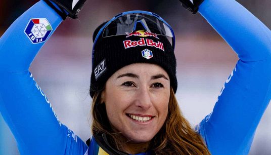 La sciatrice italiana Sofia Goggia