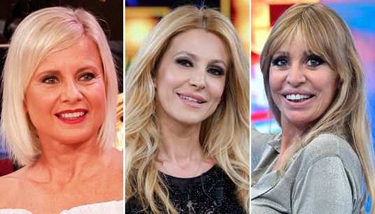 Antonella Elia, Adriana Volpe e Alessandra Mussolini