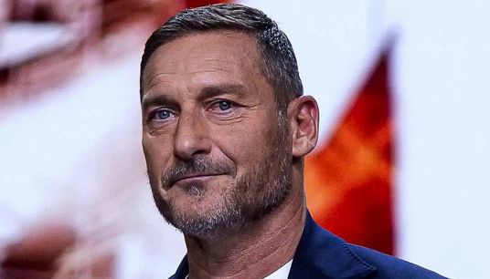 L'ex capitano della Roma Francesco Totti