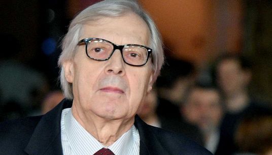 Il critico d'arte Vittorio Sgarbi
