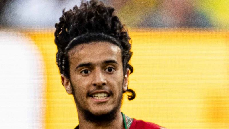 Il calciatore Ayyoub Bouaddi