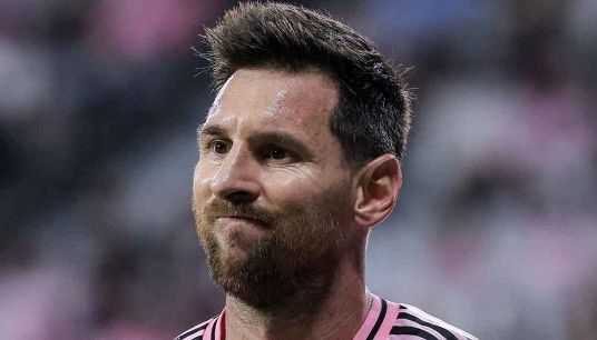 Il calciatore Leo Messi